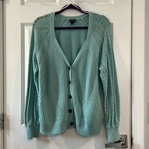 Torrid Aqua Cardigan Size 1